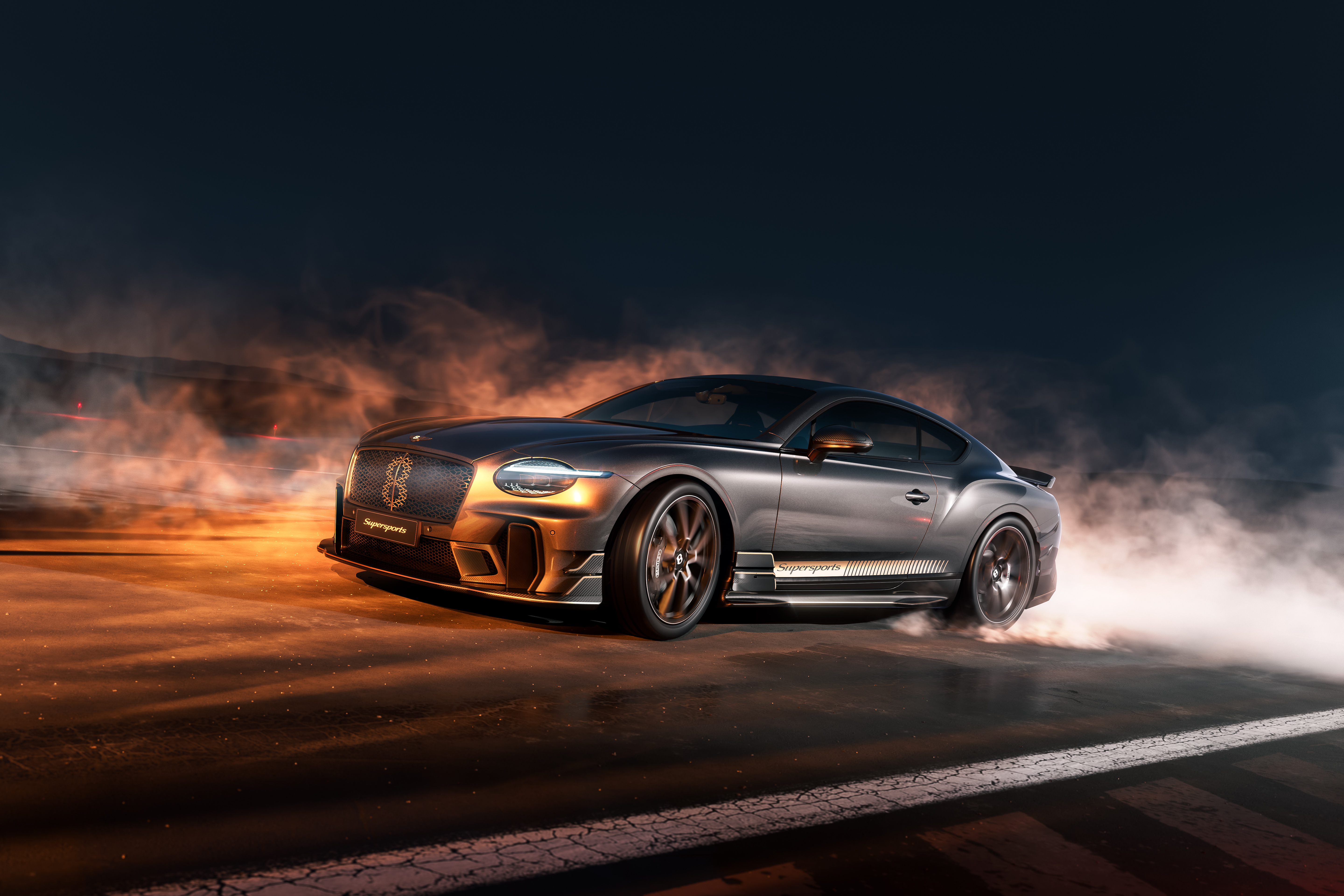 20 New Supersports, Front 3Qtr Dynamic